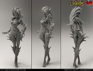 Zyra Model 2 (by Riot Artist Sam 'cgsammu' Yang)