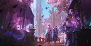 Tło Duchowego Rozkwitu 2020 w Legends of Runeterra 2