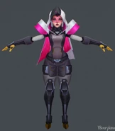 PROJECT: Irelia Model 2 (by Riot Artist Yekaterina Bourykina)