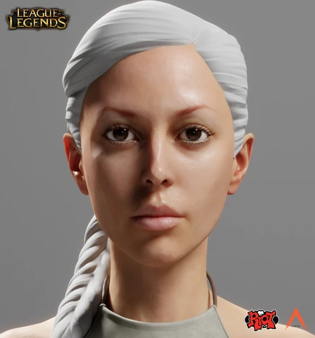 Jhin "Mind of the Virtuoso" Concept 1 (by Riot Contracted Artist Hasan Bajramović)