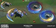 Dawnbringer Renekton Concept 3 (by Riot Contracted Artist Roy Zhang)
