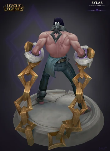 Модель Сайласа 2 (Художник Riot Hunter Gage)