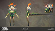 Shan Hai Scrolls Neeko Model 4 (by Riot Contracted Artist Martin Ke)