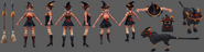 Bewitching Nidalee Update Model 4 (by Riot Artist Hector Moran)