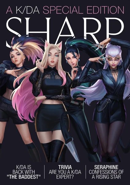 KDA Sharp 1 Cover 01