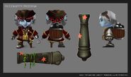 Buccaneer Tristana Concept (by Riot Artist Mike Butcher)