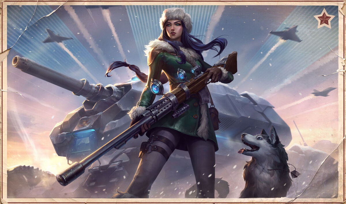 Skin Lines in League of Legends: The Arctic Ops 