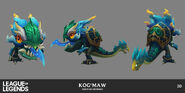 Shan Hai Scrolls Kog'Maw Model 2 (by Riot Contracted Artist Kudos Productions)