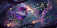 Star Guardian Gwen "Legends of Runeterra" Illustration 1 (by Riot Contracted Artists Kudos Productions)