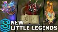 New Little Legends Tocker, Craggle and Flutterbug