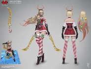 Slay Belle Katarina Concept (by Riot Artist Paul 'Zeronis' Kwon)