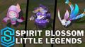 Spirit Blossom Little Legends Featherknight, Melisma and Hushtail