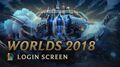 Worlds 2018 - Login Screen