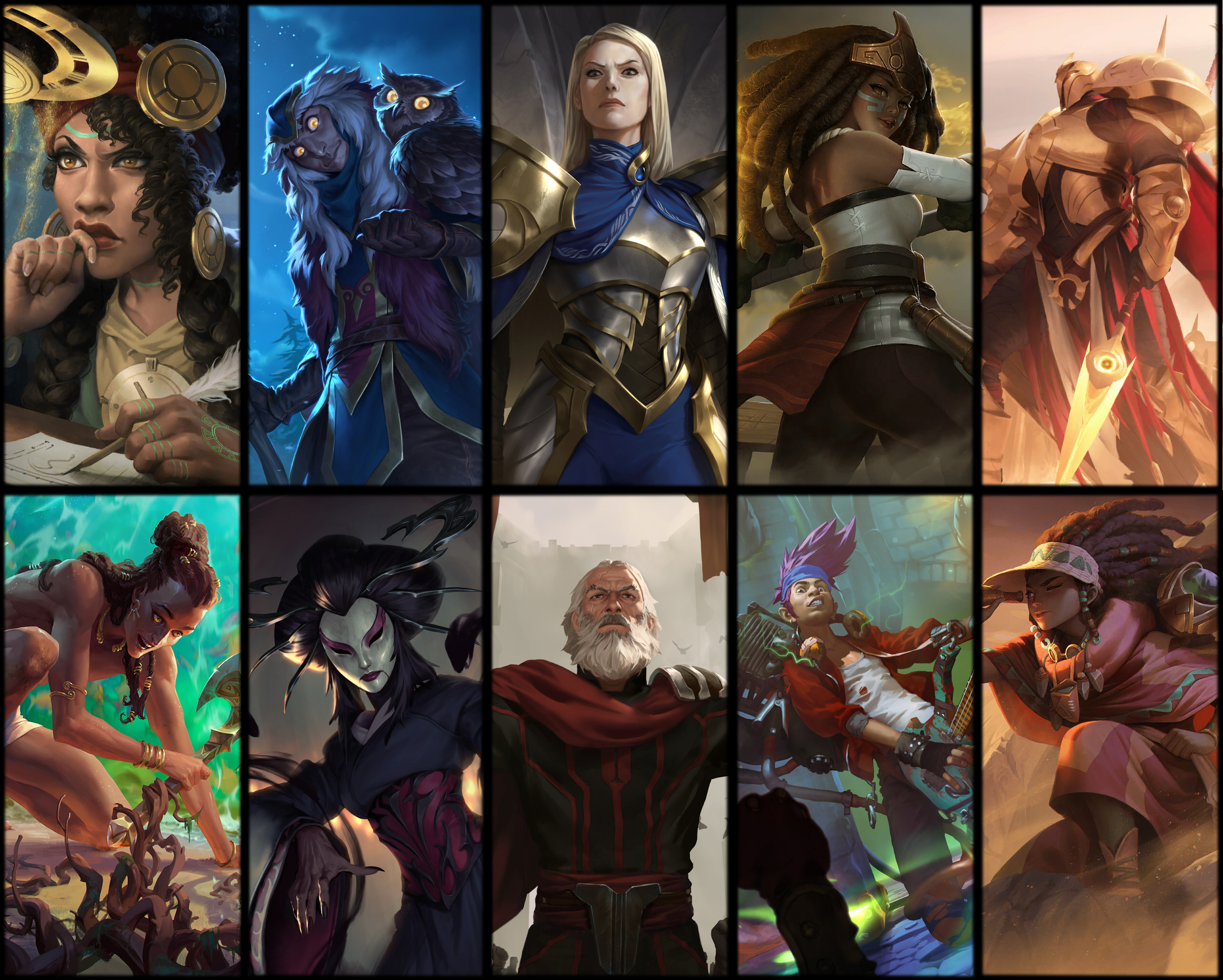 league of legends female characters