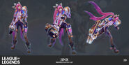 Prestige Battle Cat Jinx Model 2 (by Riot Contracted Artist Jing Zhang)