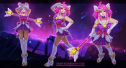 Star Guardian Lux Model 1 (by Riot Artist Maddy 'MissMaddy' Taylor Kenyon)