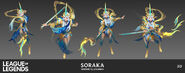 Immortal Journey Soraka Model 3 (by Riot Contracted Artist Kudos Productions)