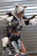 Rengar cosplay by illyne by illyne-d88d385