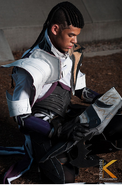 Lucian the purifier cosplay senna by winged mouz-d6kw7gd