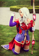 Heartseeker ashe cosplay by felanka-d7chino