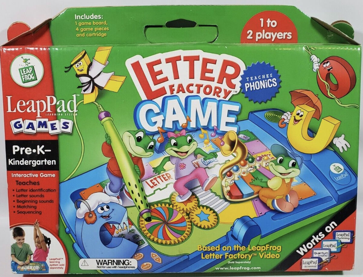 Letter Factory Game (LeapPad) | Leap Frog Wiki | Fandom