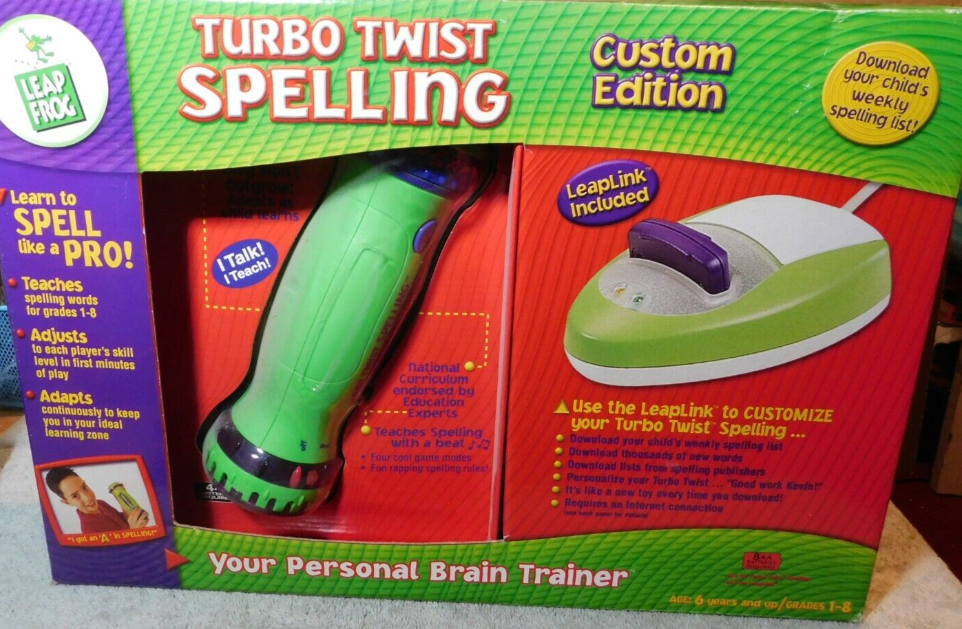 Leapfrog Quantum Leap Turbo Twist Spelling - toys & games - by owner - sale  - craigslist