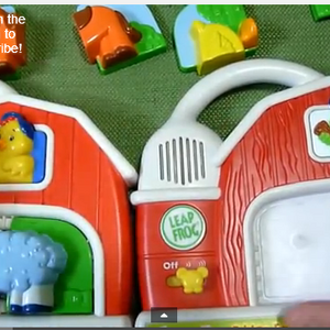 leapfrog farm magnetic animal set