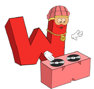 W