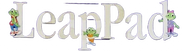 1999 logo, with (from left to right) Leap, Tad and Lily