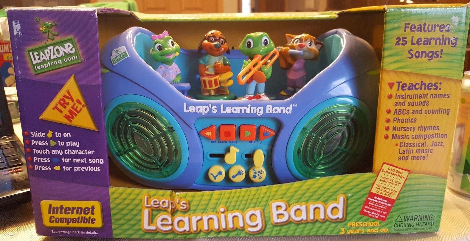 Leap's Learning Band, Leap Frog Wiki