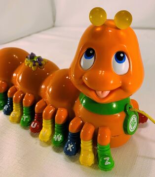 Leapfrog alphabet pal caterpillar toy purple clearance