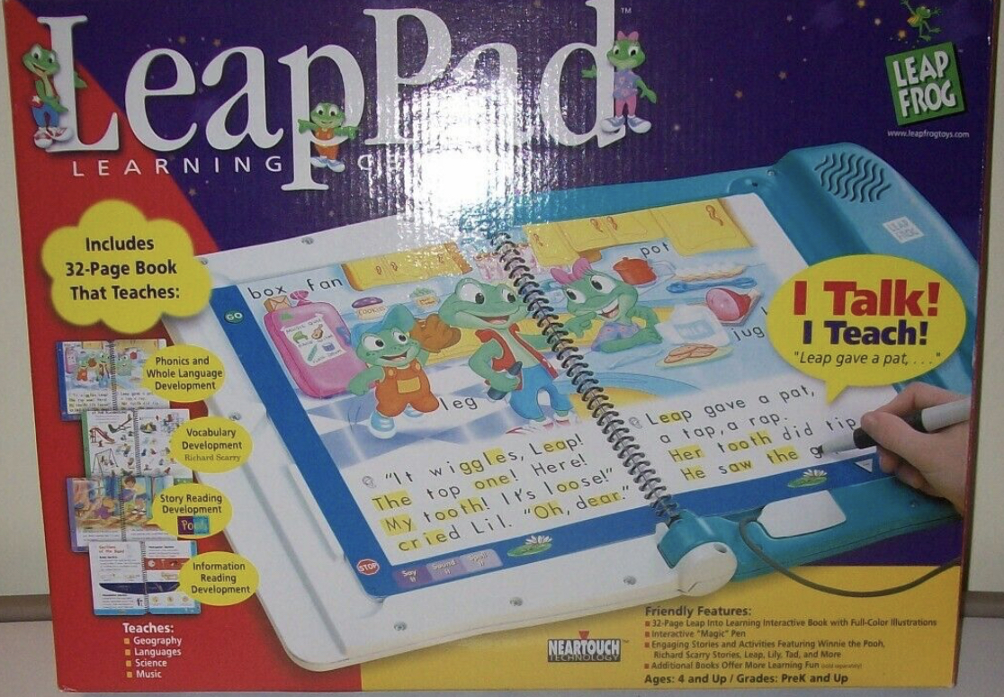 LEAPFROG QUANTUM LEAP Pad Learning System+ Book Cartridge Lot Of 8