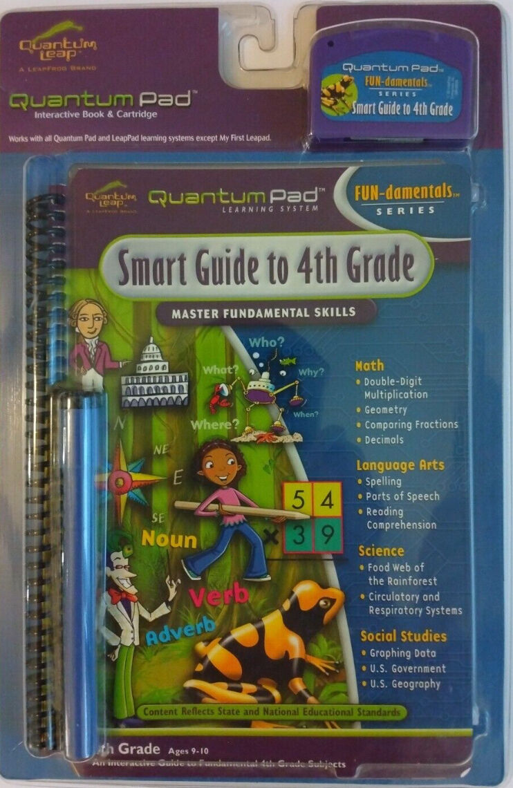 LeapFrog Quantum Pad: Smart Guide to 3rd Grade 