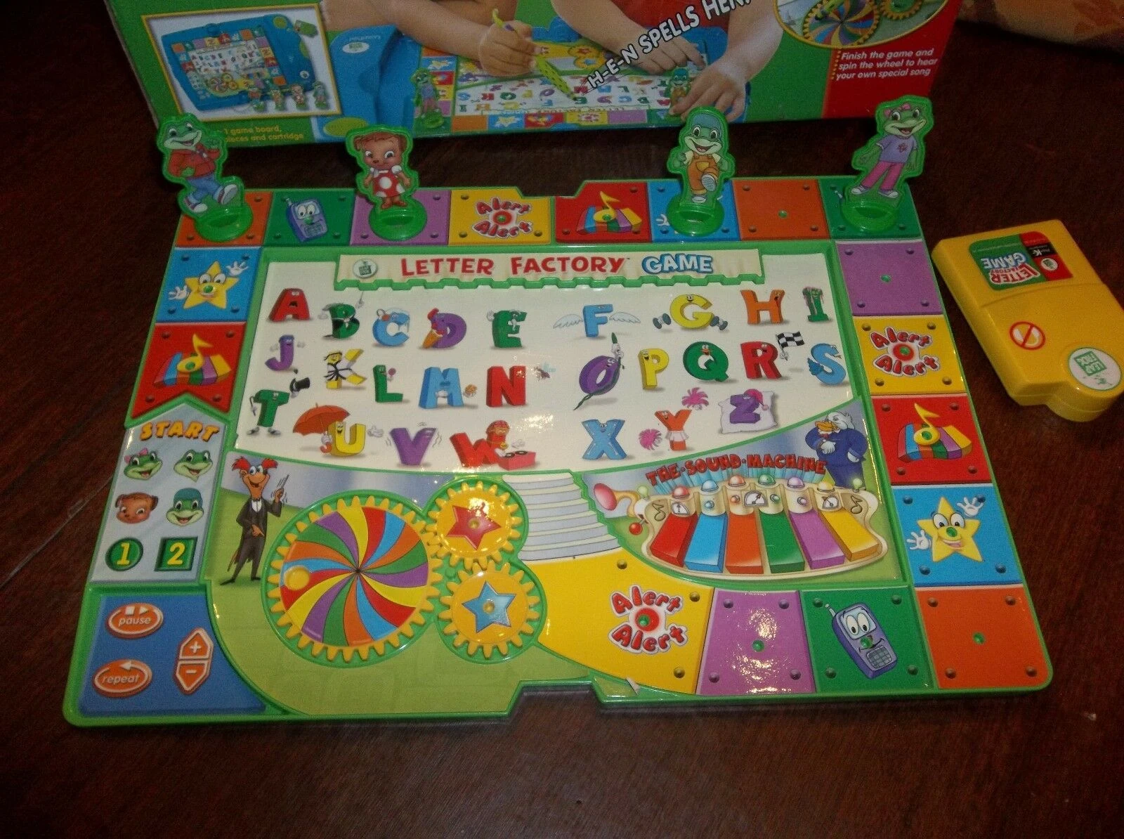 leapfrog spin a letter