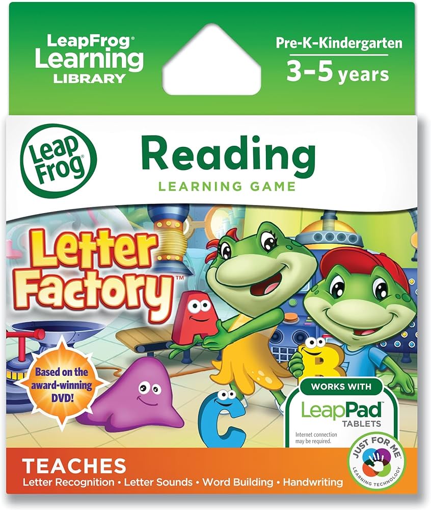 フォニックスLeapFrog Letter Factory DVD 嘆かわしい
