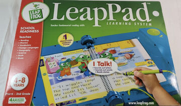 Quantum Leap IQuest Interactive Talking Handheld Kids Learning System  LeapFrog 