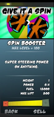 Spin Booster