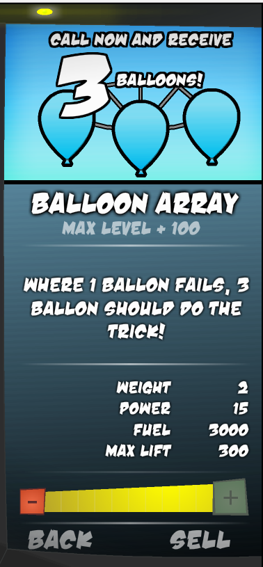 Omega Balloon, Learn To Fly Wiki