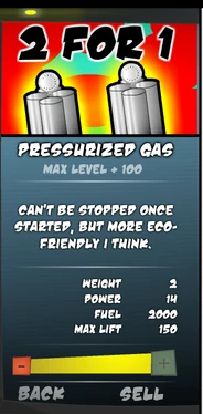 Pressurized Gas