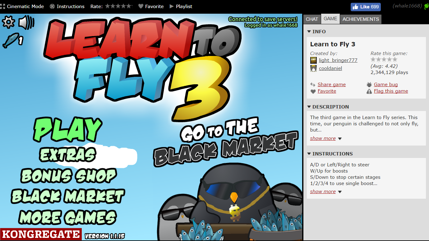 Learn to Fly 3 - 🕹️ Online Game