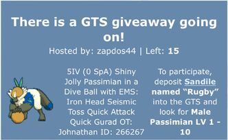 Smogon University - EDIT: This giveaway had ended. Among the old