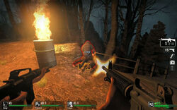 Left 4 dead hunter attack 01