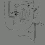 Map layout of the early Farmhouse Finale.