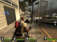 Coach using the Knife in a custom campaign (third person view)