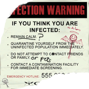 Sign infection warning mod01