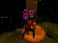 Coach getting snared and drenched in Spitter acid.