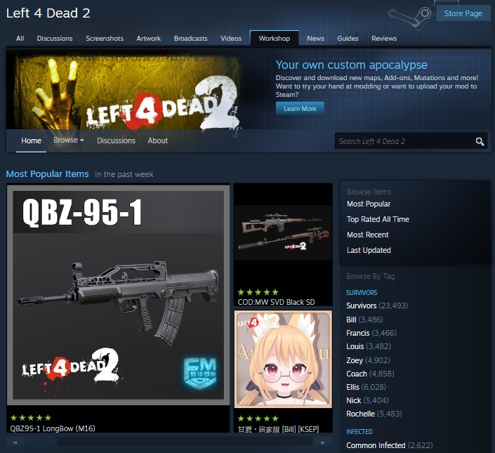 is the steam workshop down