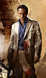 Nick as he appears in the E3 version of The Parish poster.