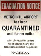 CEDA placing Metro International Airport under quarantine