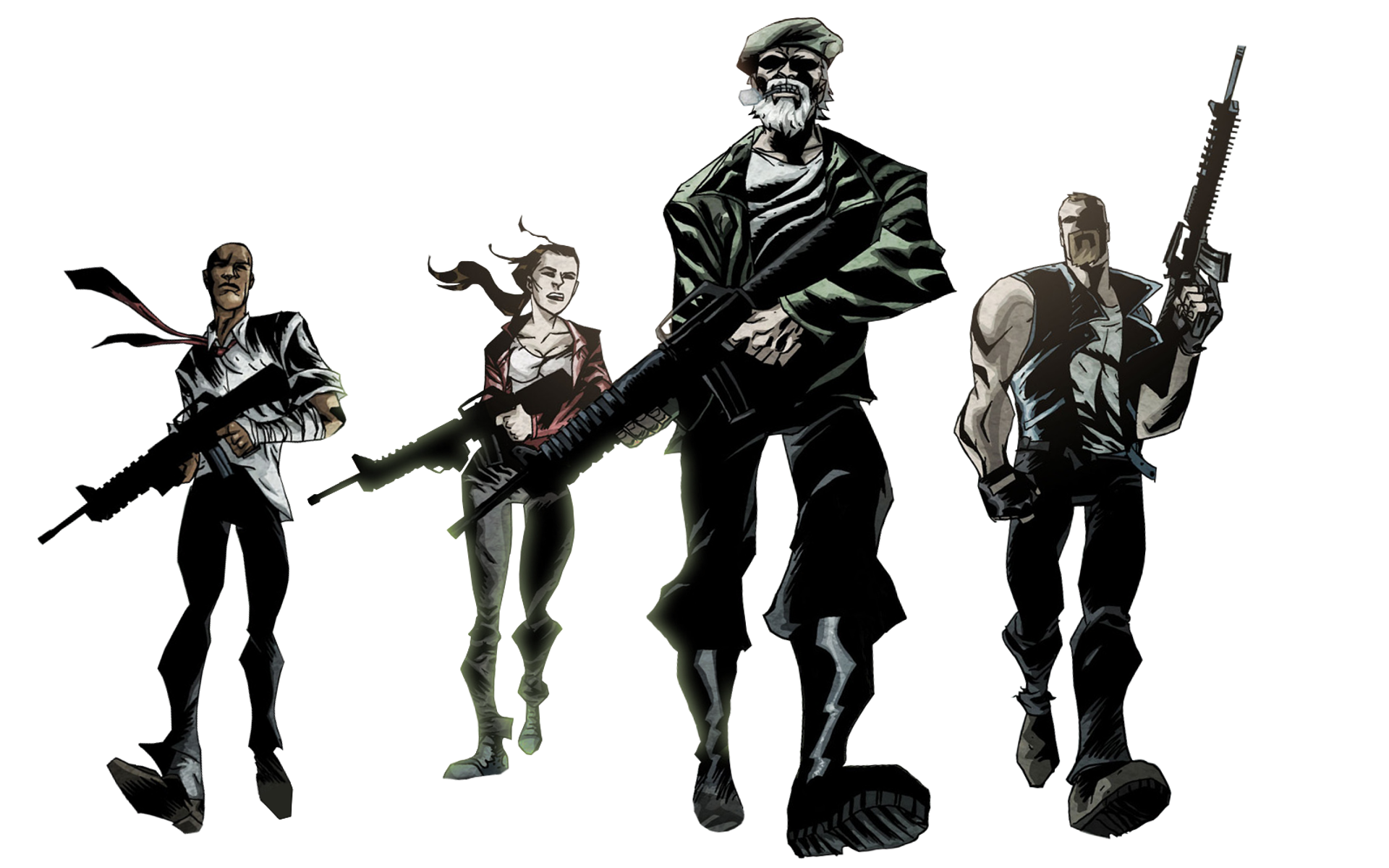 left 4 dead 1 characters